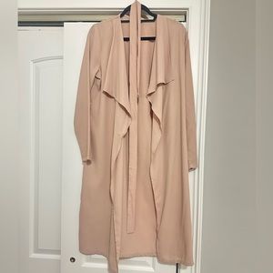 BLUSH PINK LIGHT COAT